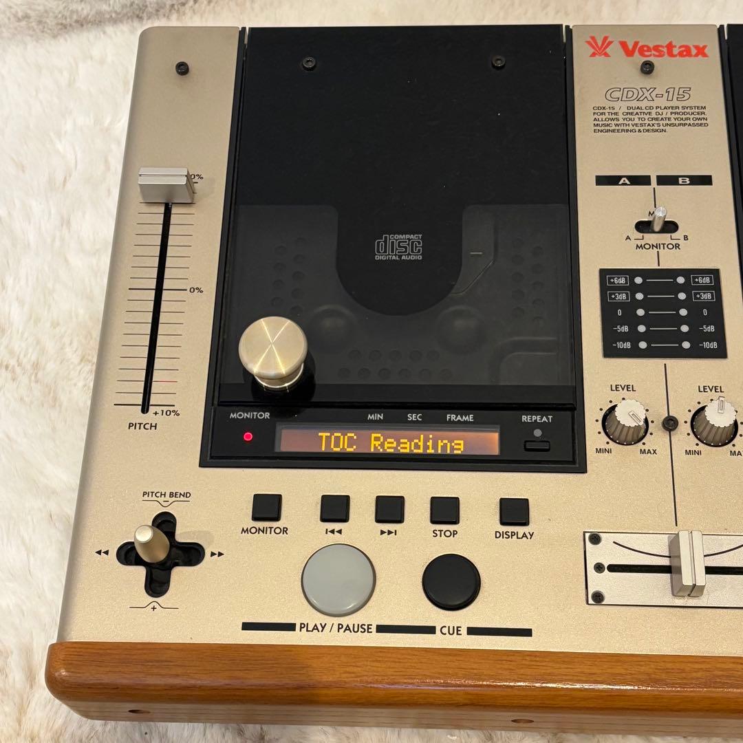 【美品】vestax CDXー15