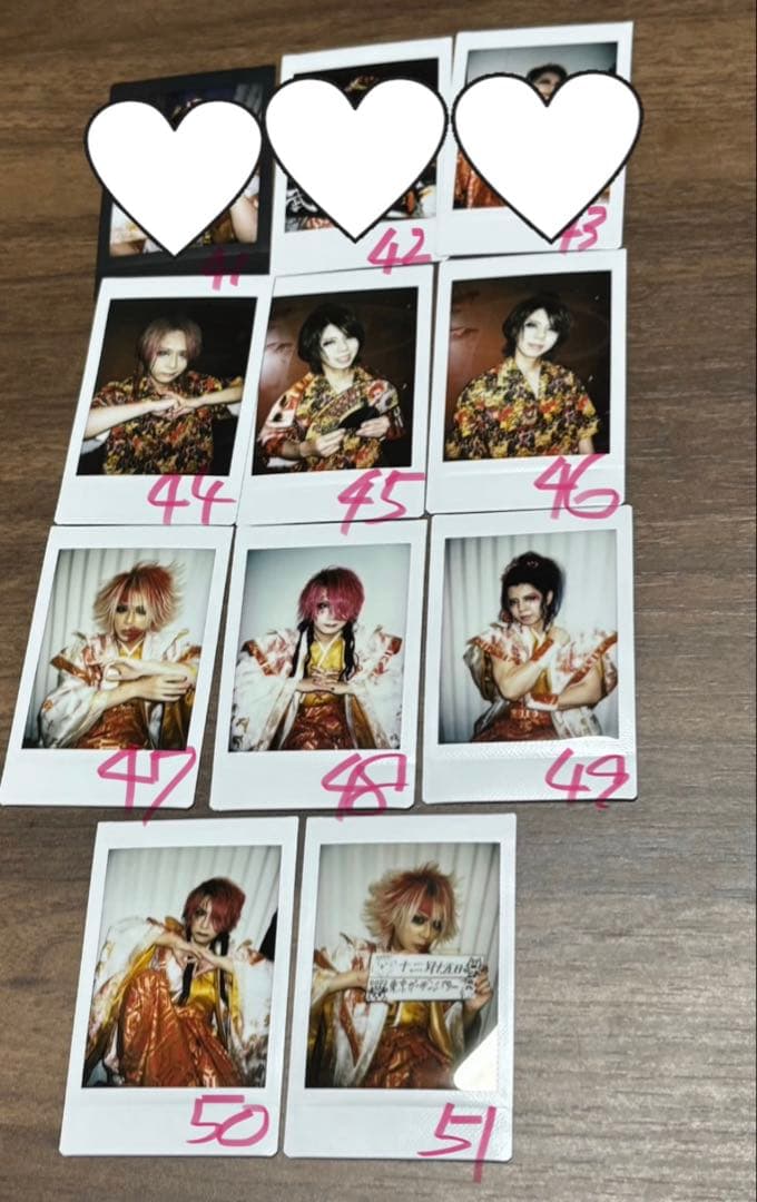 己龍 チェキ(バラ可)