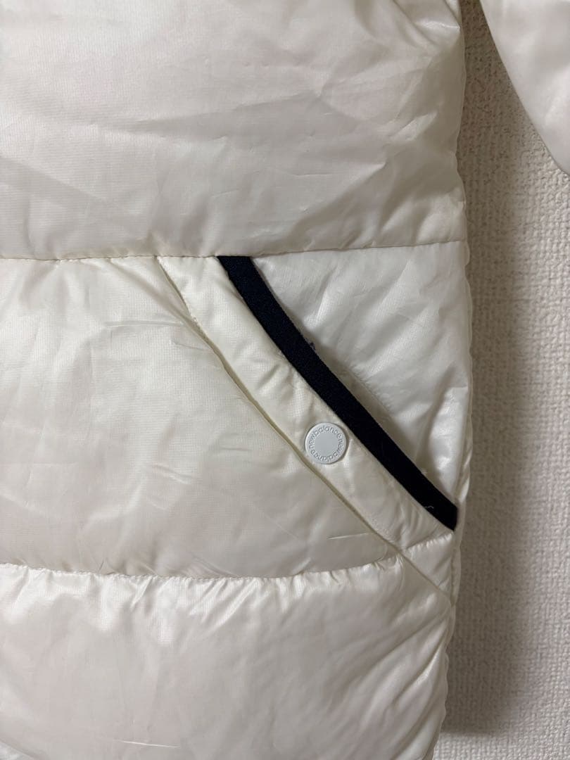 New Balance Golf レディースダウン ホワイト　ベスト