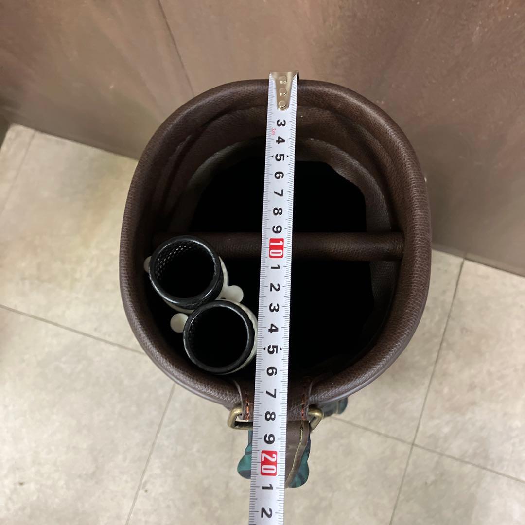 ミズノ レトロ タータンチェック柄 ゴルフバッグ キャディバッグ ゴルフ用品