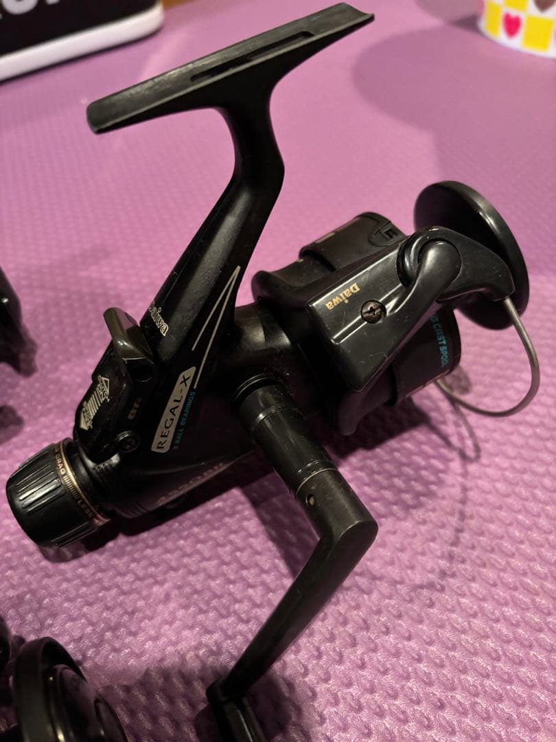 REGAL-X 4550ＢＲリール 3個セット ブラック