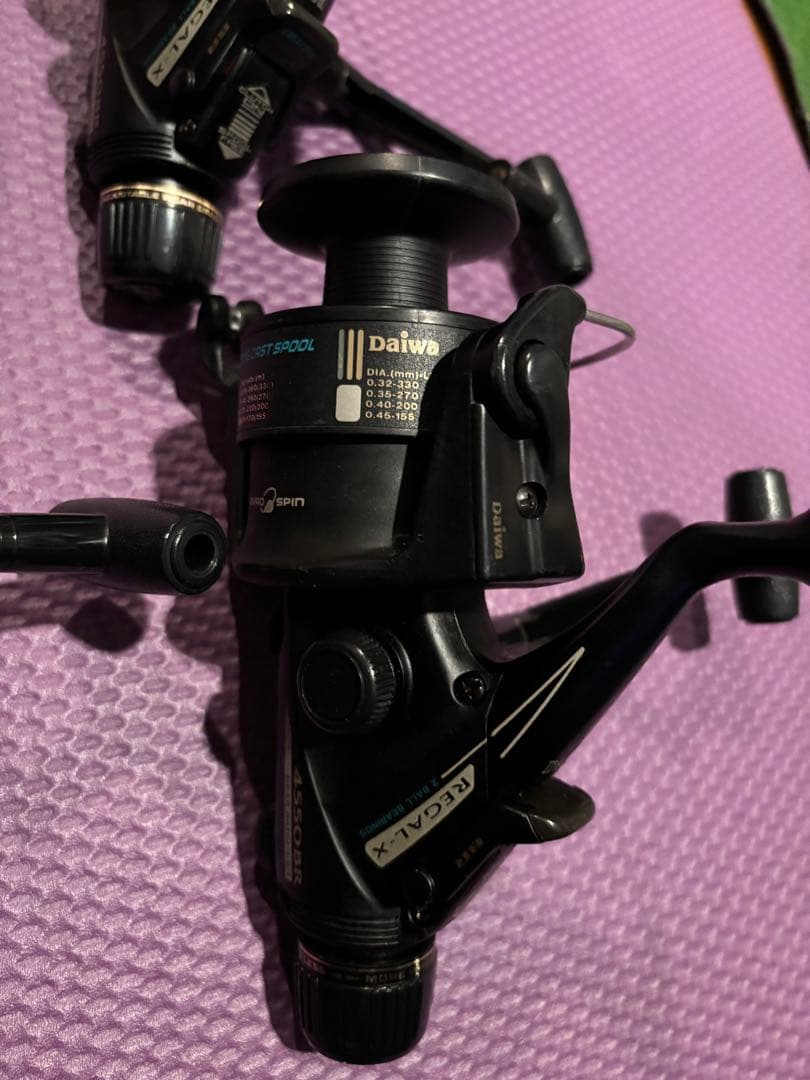 REGAL-X 4550ＢＲリール 3個セット ブラック