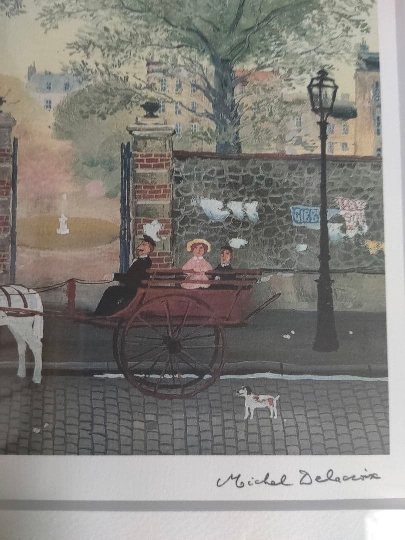 ミッシェル・ドラクロワ　ドラクロア　リトグラフ　　 3/150