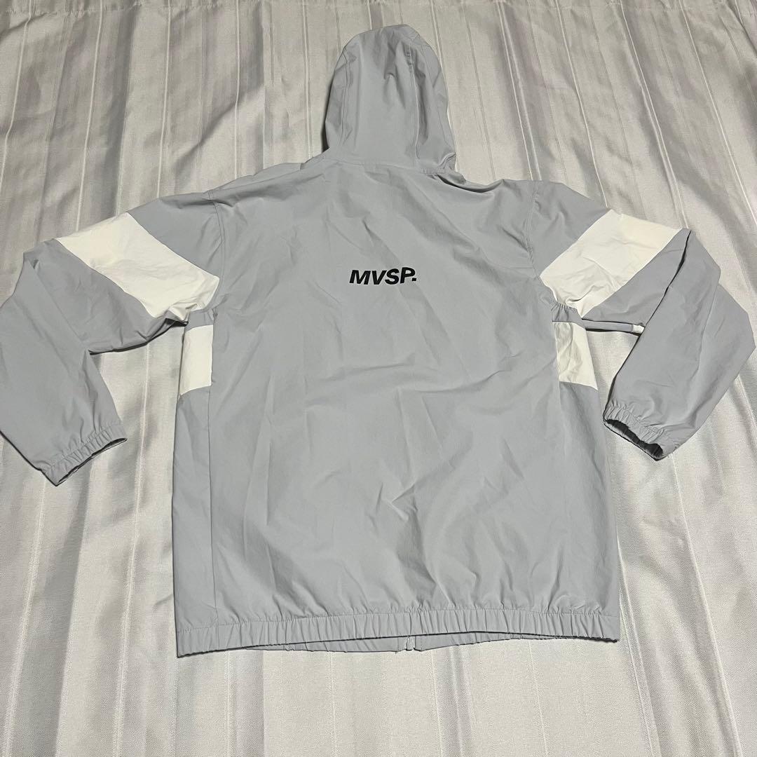 MOVE SPORT ライトグレー フード付き ウォームアップウェアXLサイズ