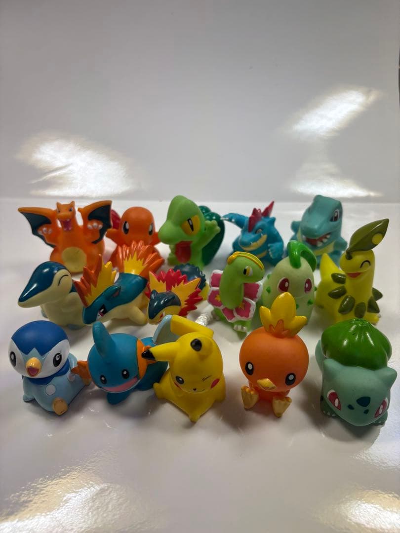 ポケモン 指人形セット 伝説ポケモン、御三家