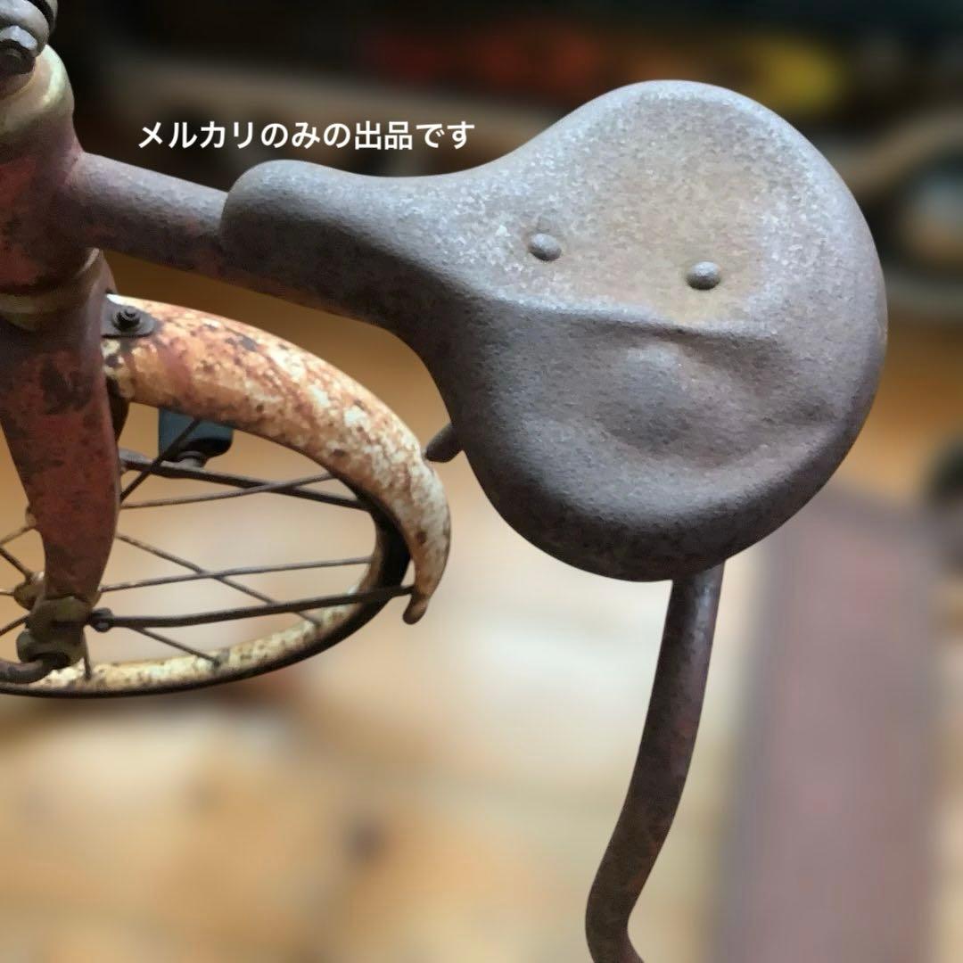 ヴィンテージ 三輪車　二人乗り三輪車　タンデム三輪車