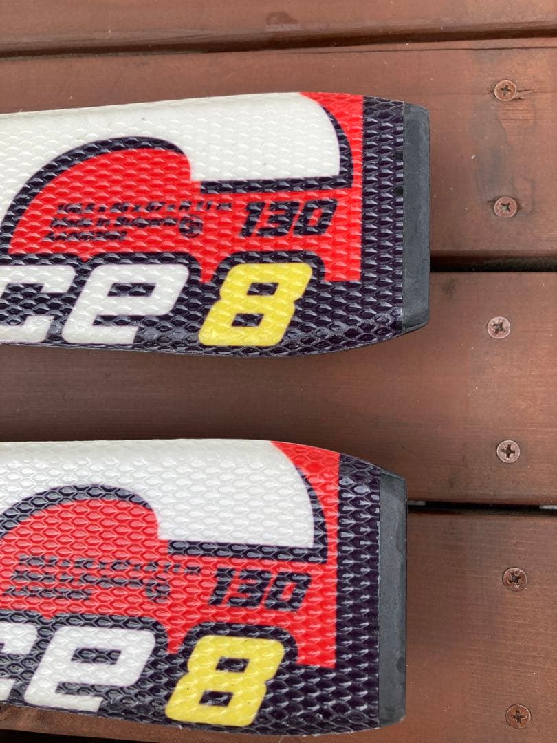 さっつじ　スキー板　ポール付き　ATOMIC製