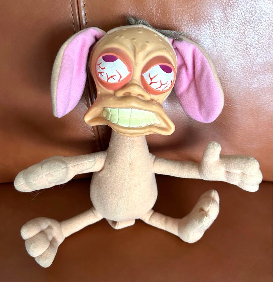 レン＆スティンピー　ぬいぐるみ　ラバーフェイス　アメコミ　baccan 好きにも