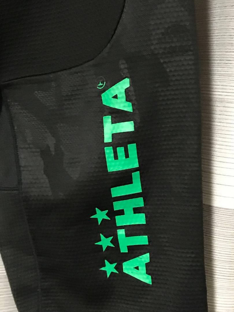 東京ヴェルディ×ATHLETA　迷彩柄トレーニングジャージ上下セット　Oサイズ