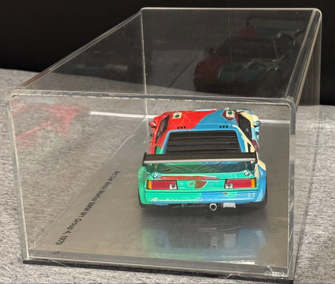 ミニチャンプス 1/18  M1 Art Car Andy Warhol