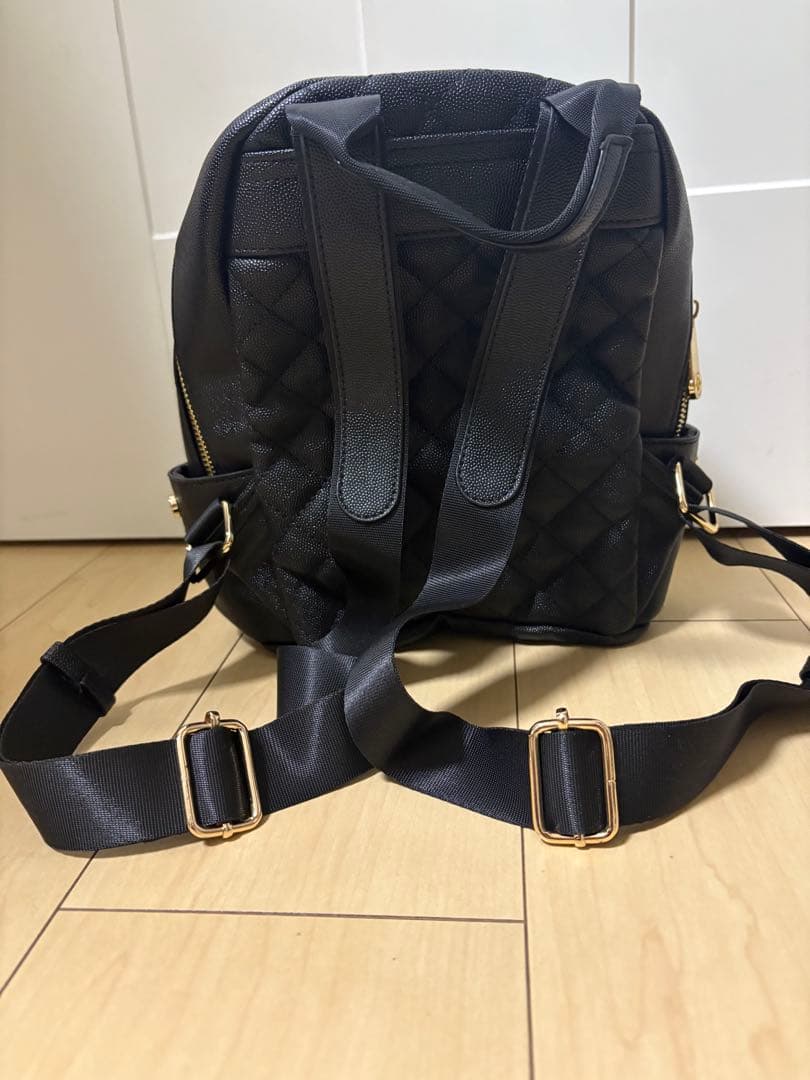 [CHANEL] シャネル ノベルティ リュック ・バッグパック ブラック