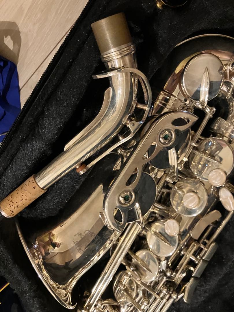 中古J.MichaelAL-900Sシルバーアルトサックス専用ハードケース付き