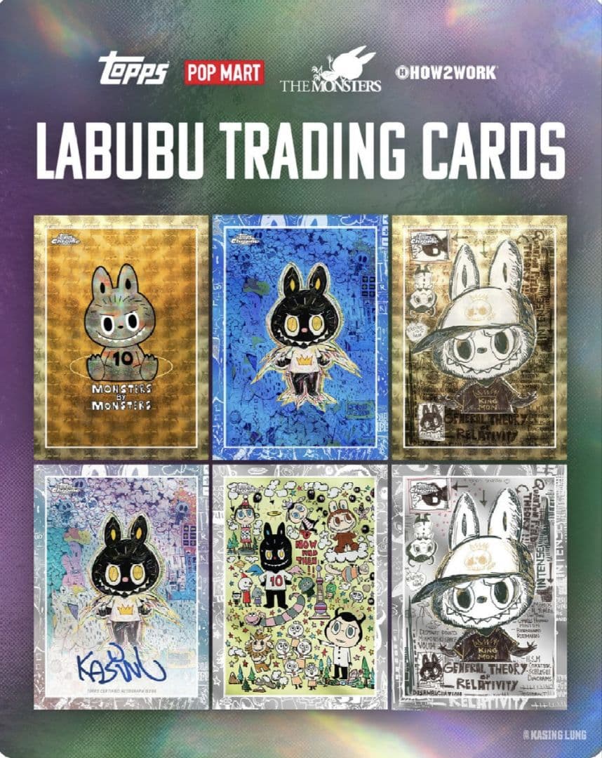 その他 2025 Topps Chrome Labubu 10th BOX