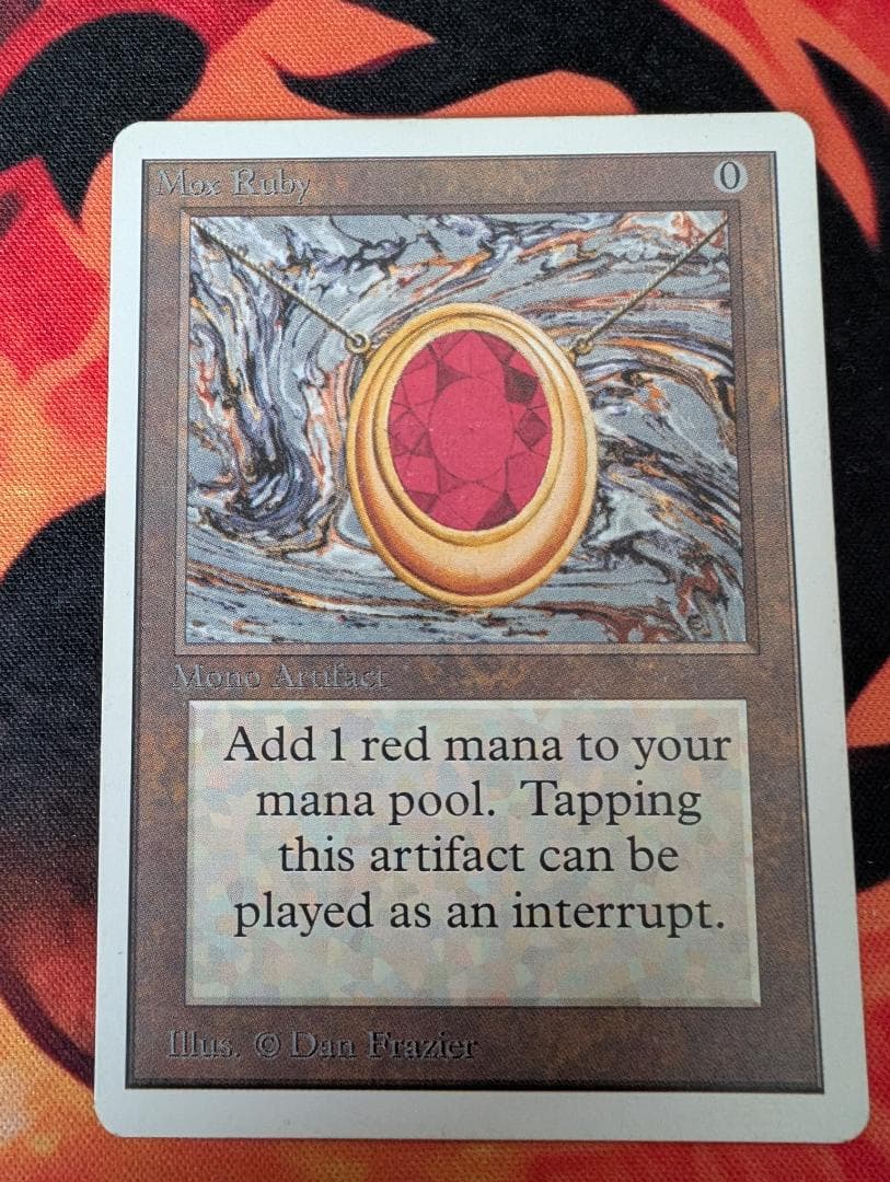 マジック：ザ・ギャザリング MTG Mox Ruby 2ED Power9