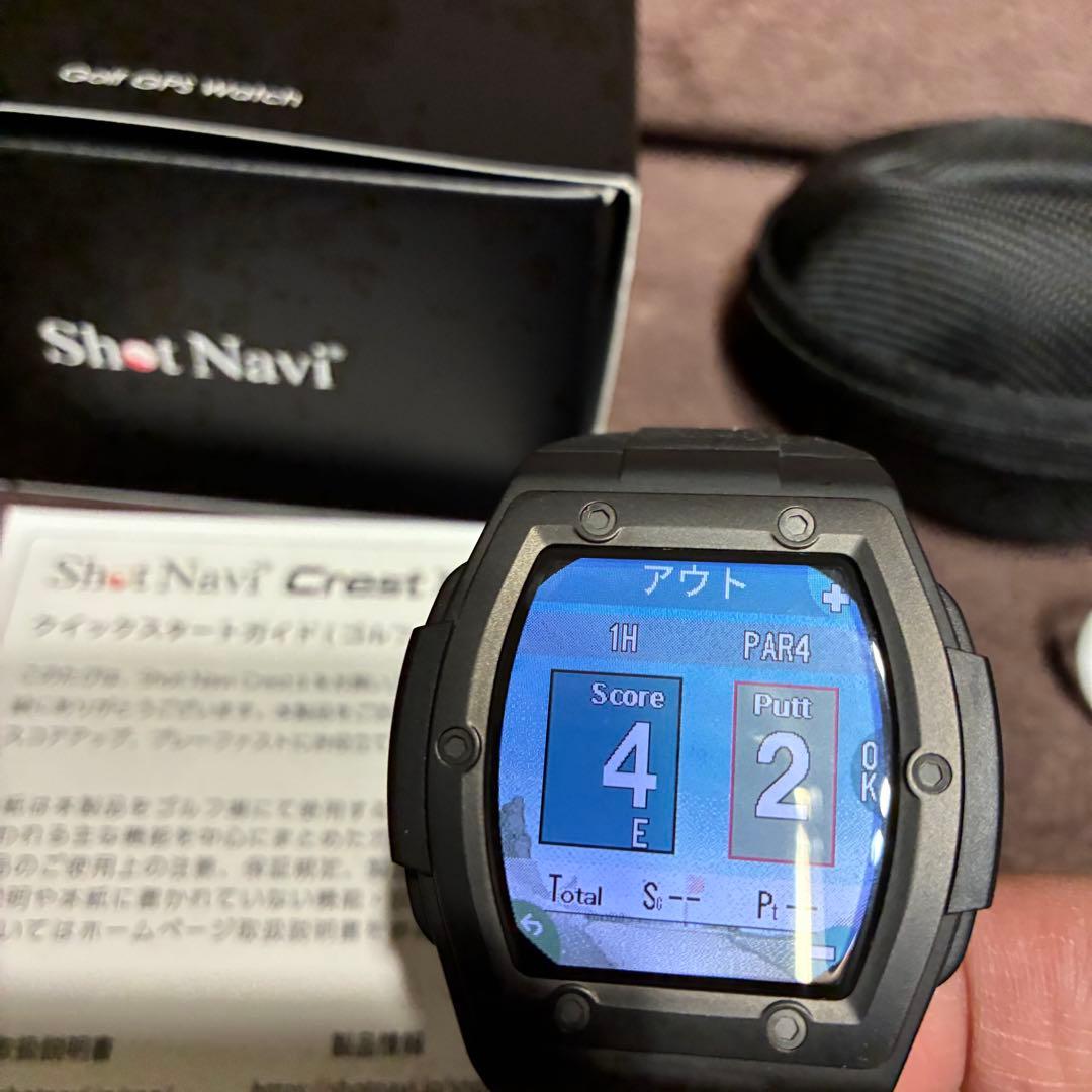 ShotNavi Crest2 ゴルフGPSウォッチ