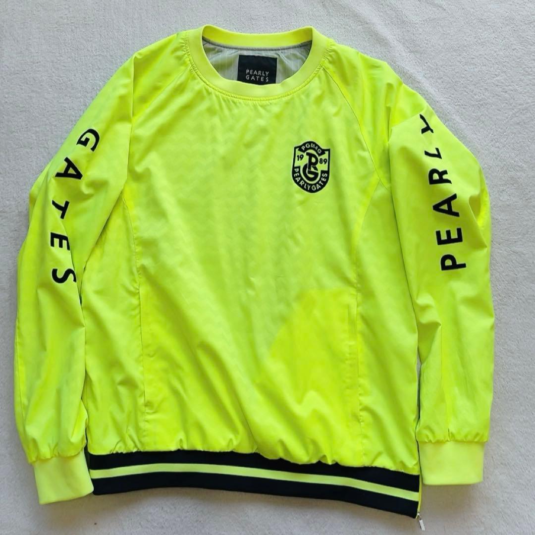 極美品　パーリーゲイツ　近年　サイズ７　３L　蛍光　ネオン　蓄熱裏地　スニード