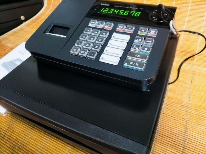 カシオレジスター　17CR　簡単便利特殊　送料込　688883