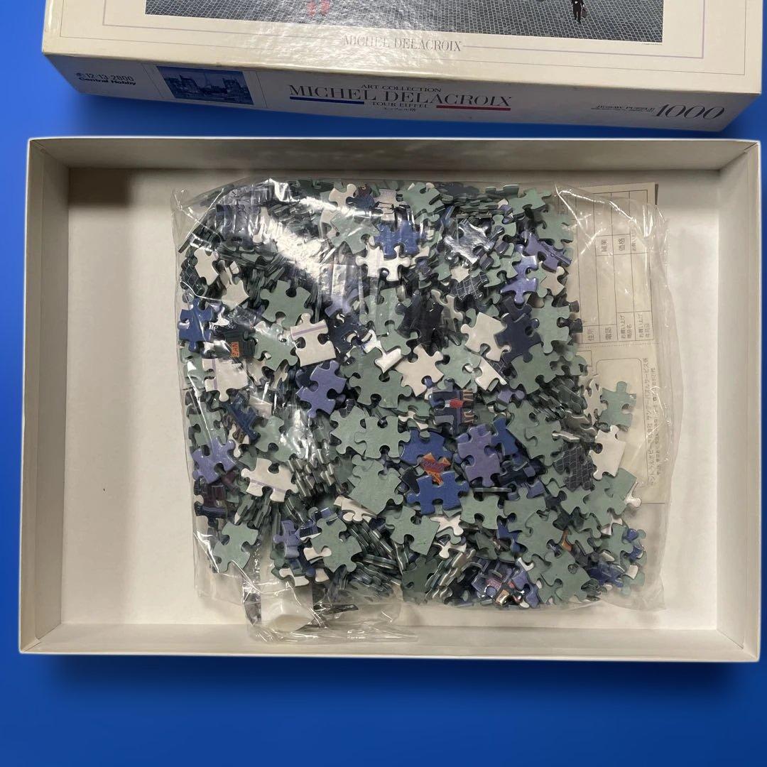 ジグソーパズル　ミッシェル・ドラクロワ　エッフェル塔　1000P 内袋未開封