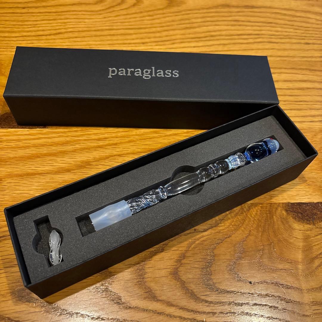 古川紙工　恋するガラスペン　クリームソーダブルー パラグラス　paraglass