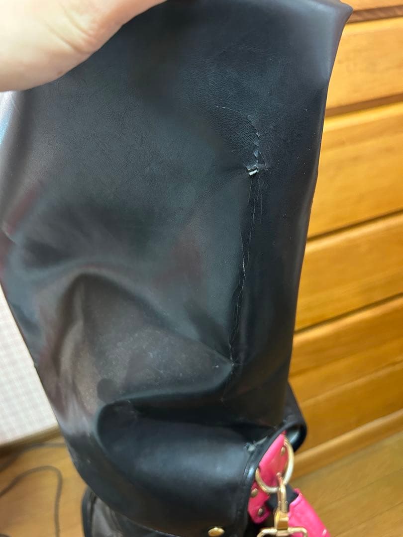 Mizuno レディース キャディバッグ 黒 ピンク