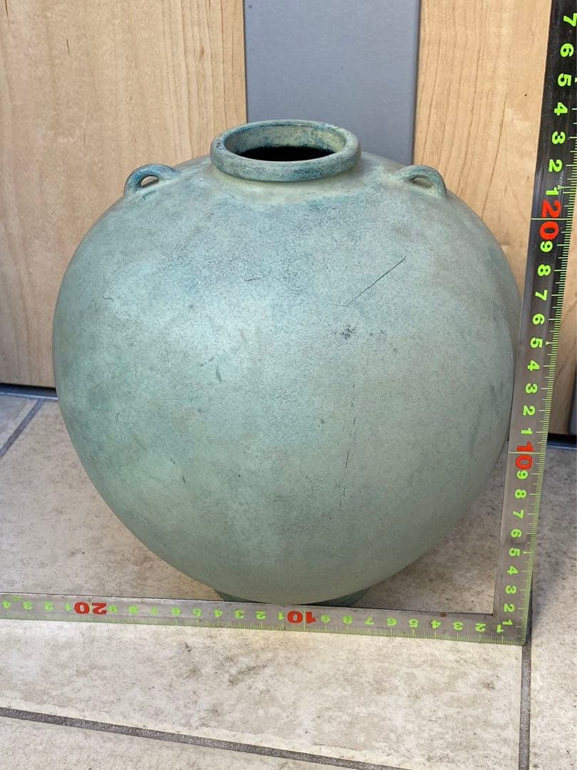 中国美術銅製 花器 壺 古美術品唐物 骨董品