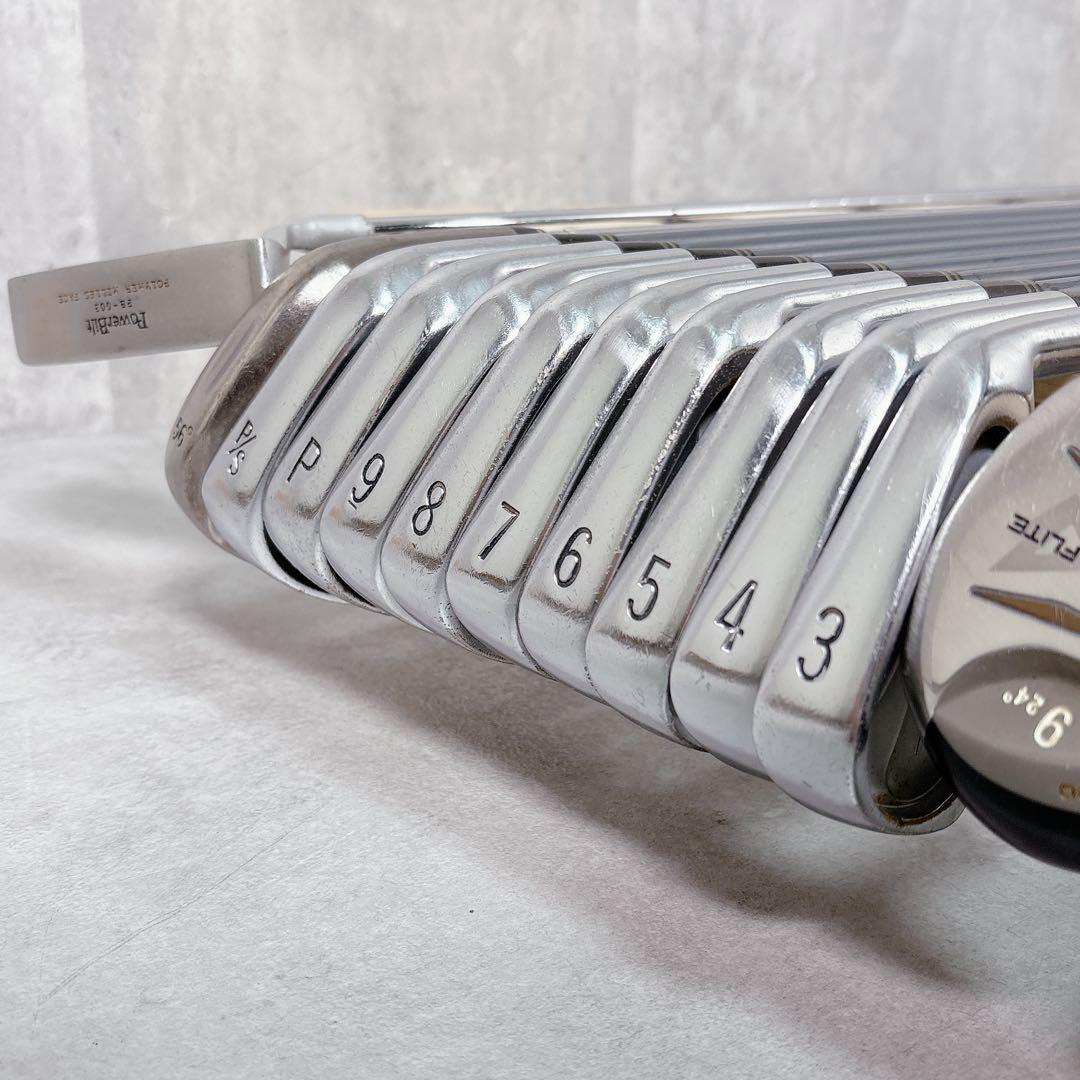 V944 スポルディング 他 ゴルフクラブ メンズ フルセット プーマ 紫黒 R