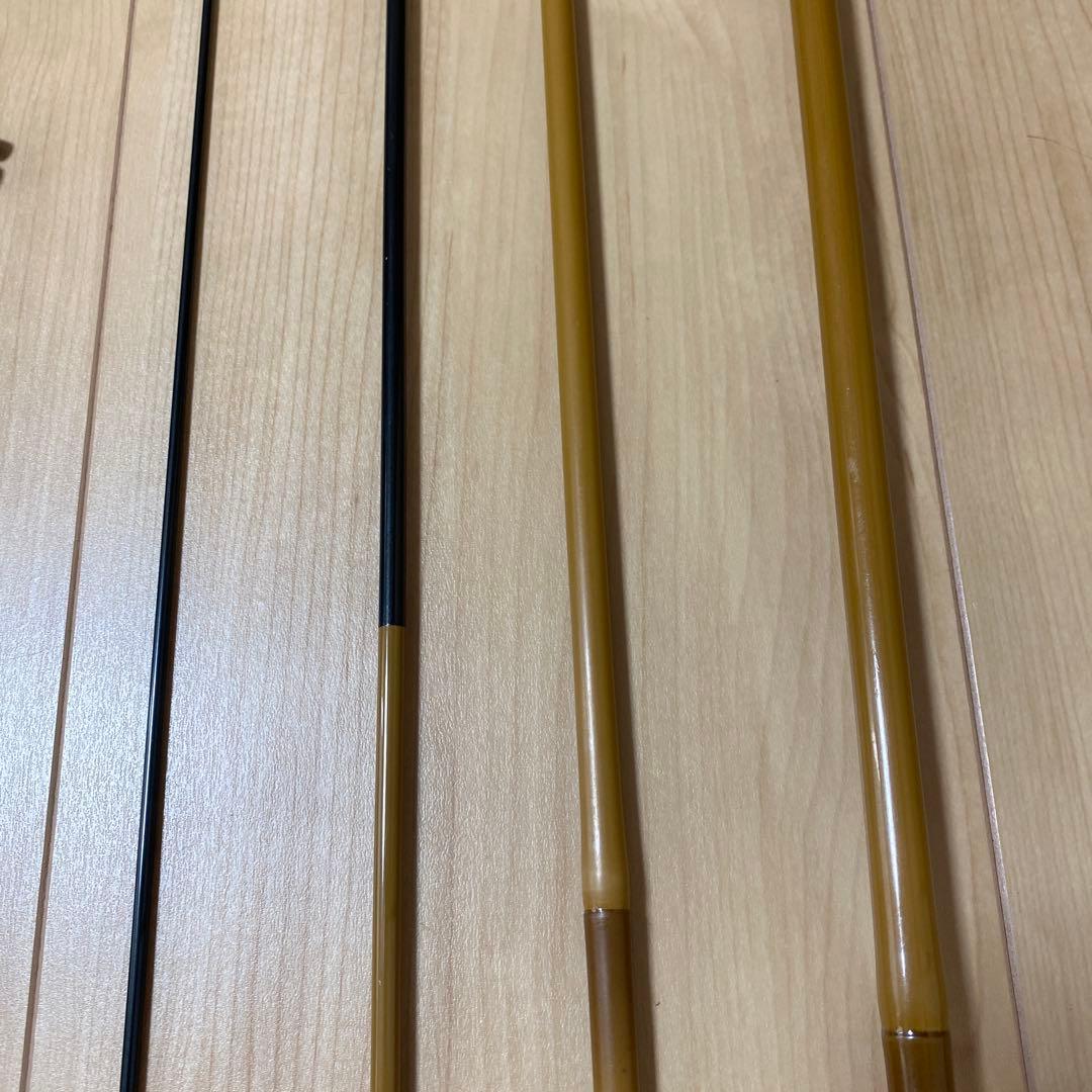 へら竿　SHIMANO 朱紋峰　本造り　十三尺