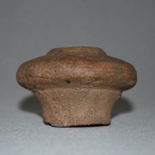 元代　出土品（広東）『丸形水盂』　古陶磁器　硯滴　水中丞　水丞　文房具　古美術