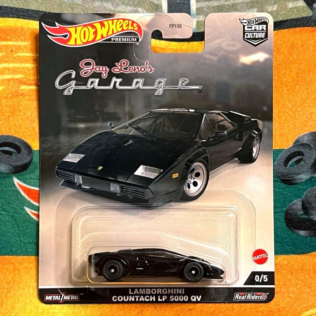 ホットウィール カウンタック チェイス ランボルギーニ プロテクター付き 0/5