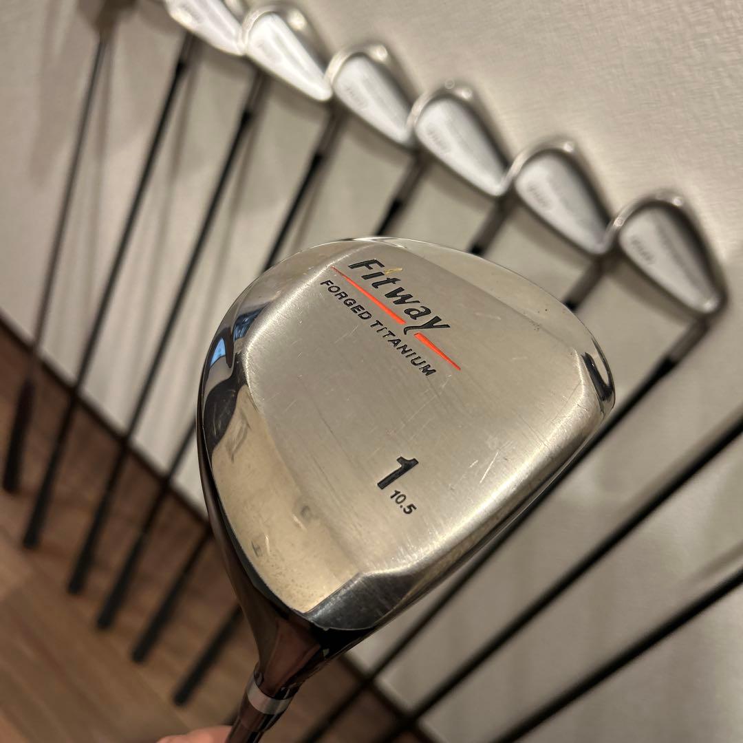 初心者　FitWay メンズ Rフィットウェイ　11本　右利き　ゴルフセット