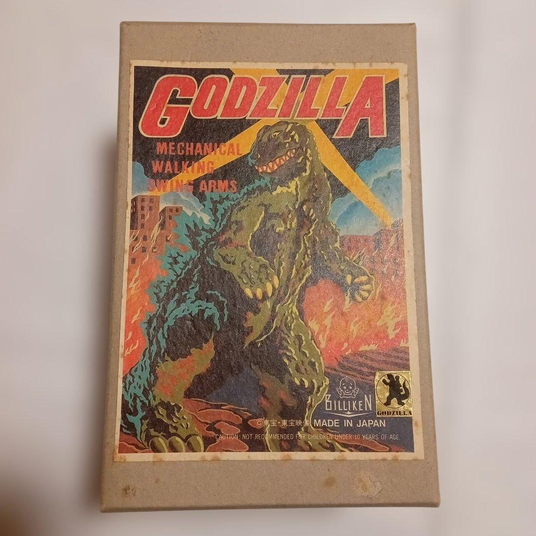 ビリケン製ブリキのゴジラ