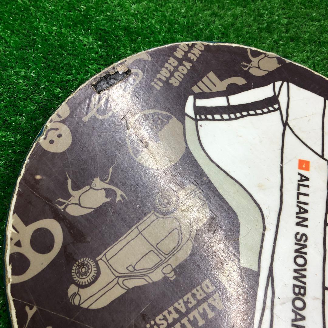 宝-625 子供用スノーボードセット 119cm ビンディング新品 wax塗布有