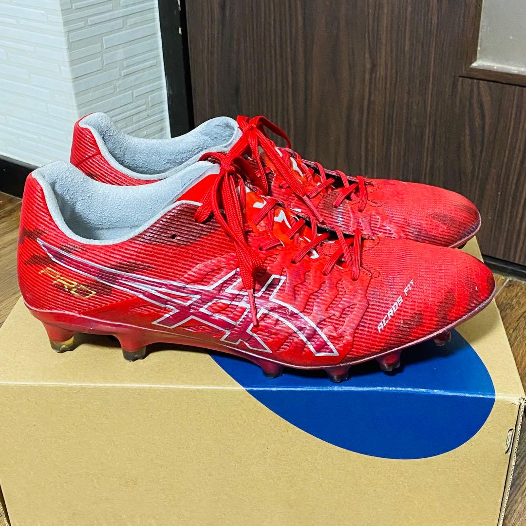 アシックス DS LIGHT ACROS PRO 3(レッド×ホワイト)27.5