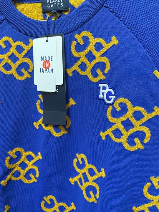 値下げ！　新品♡ パーリーゲイツ　サイズ1 モノグラム　ニット