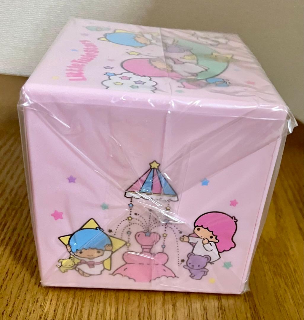キキララ 2段ミニプラチェスト リトルツインスターズ 小物入れ 収納 サンリオ