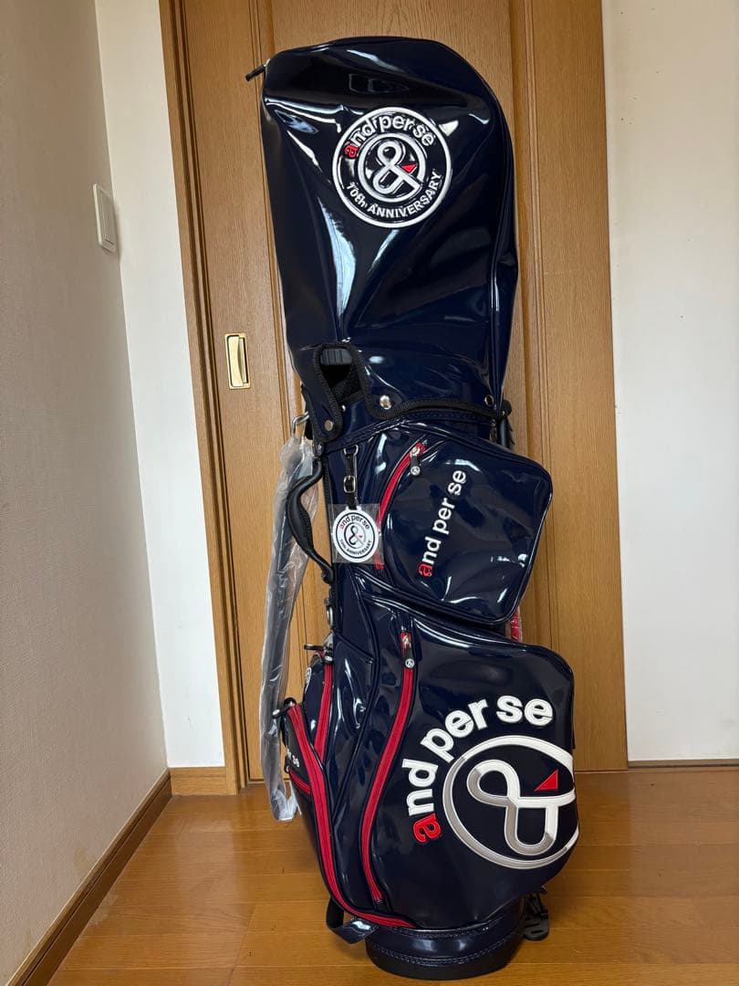 and per se キャディバック　ネイビー