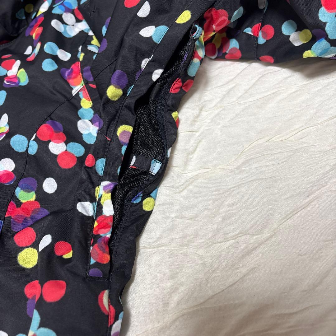 ROXY ドット柄スノーボードウェア レディース