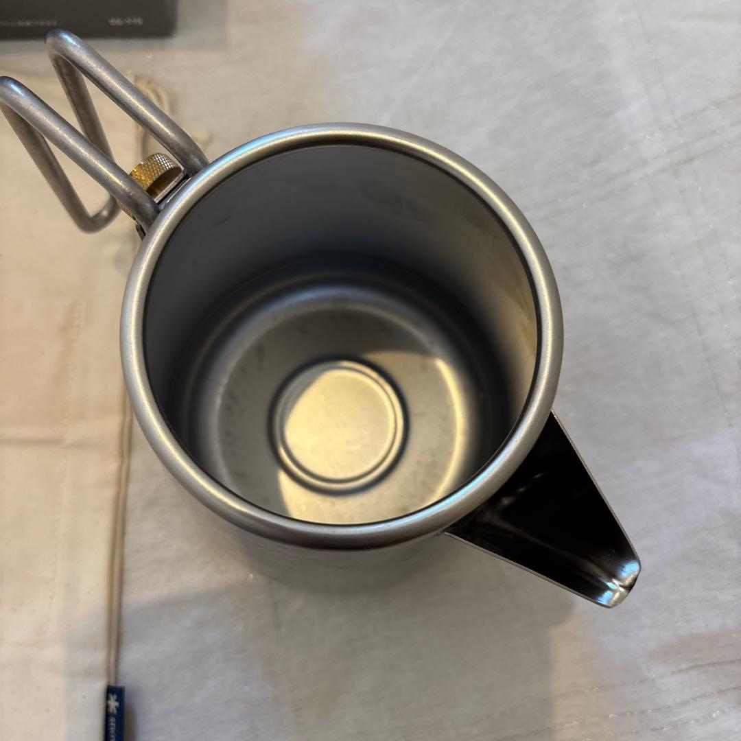 [日本製] スノーピーク　フィールドバリスタケトル　CS-115 ステンレス