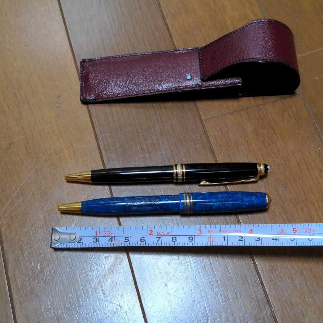 貴重品　デットストック　モンブラン　レザー　ペンケース【ダークブラウン】