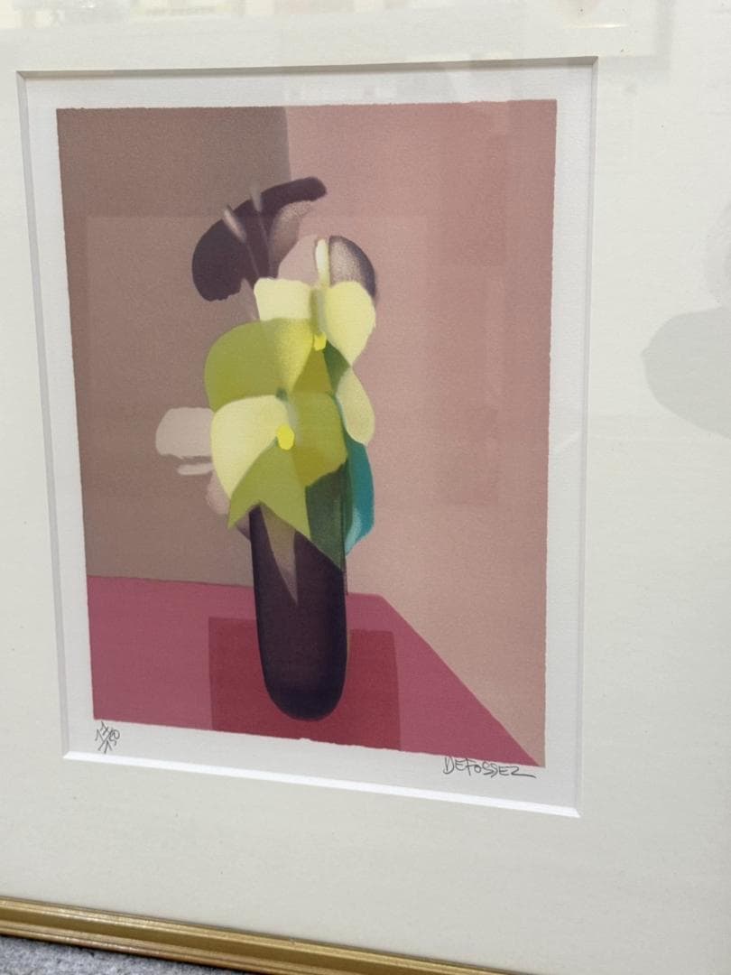 光と色彩の魔術師　アルフレッド・デフォセ　リトグラフ