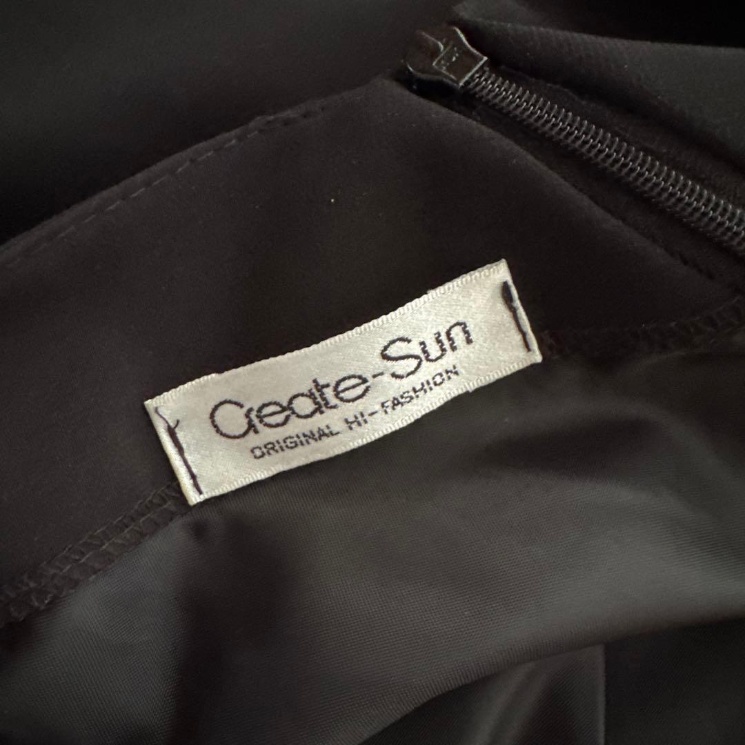 社交ダンス　ドレス　品格のあるブラック