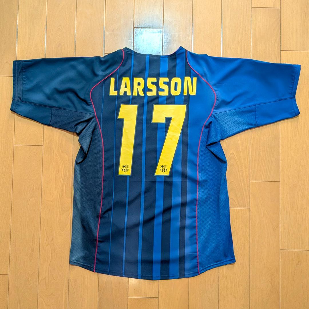 バルセロナ 2004 ラーション 17番 2ndユニフォーム