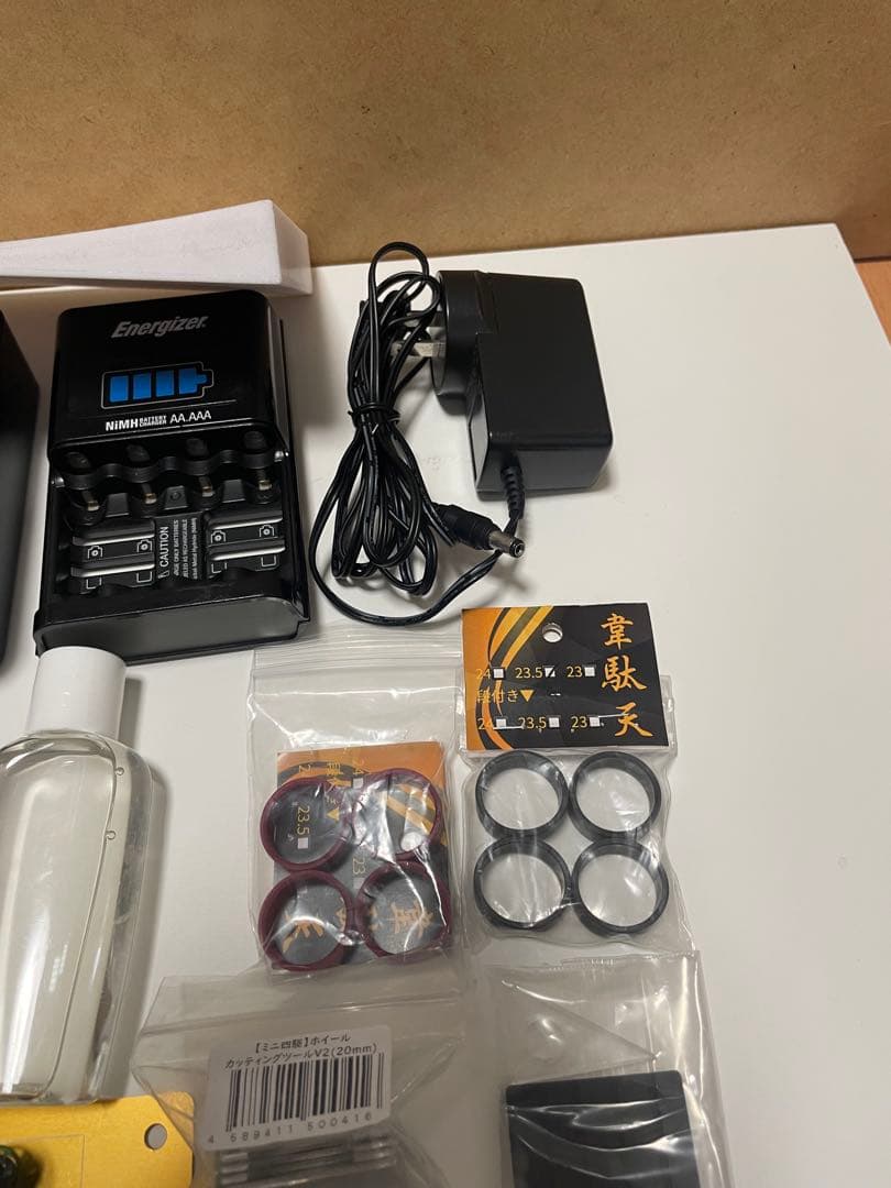 ミニ四駆 まとめ売り MSフレキ完成車 加工ローラー フルカーボン 周辺機器