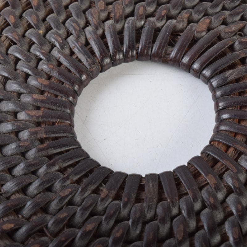 煎茶道具　籐編　瓶敷　瓶座　C　8517