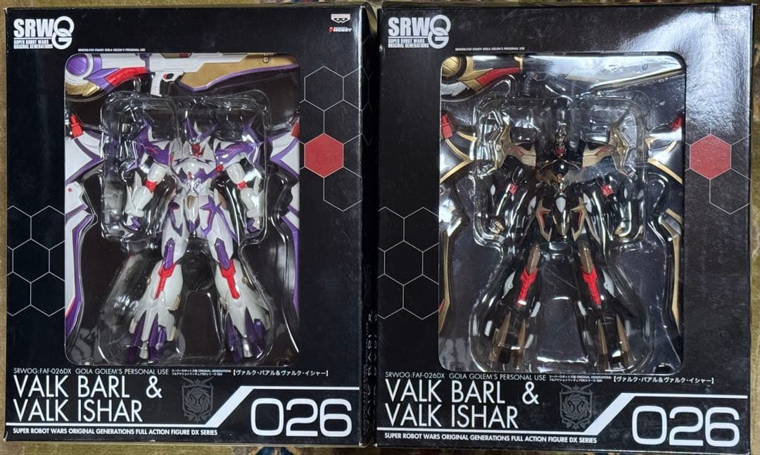 2個セット ヴァルクバアル ヴァルクイシャー 電撃ホビー ボークス スパロボOG
