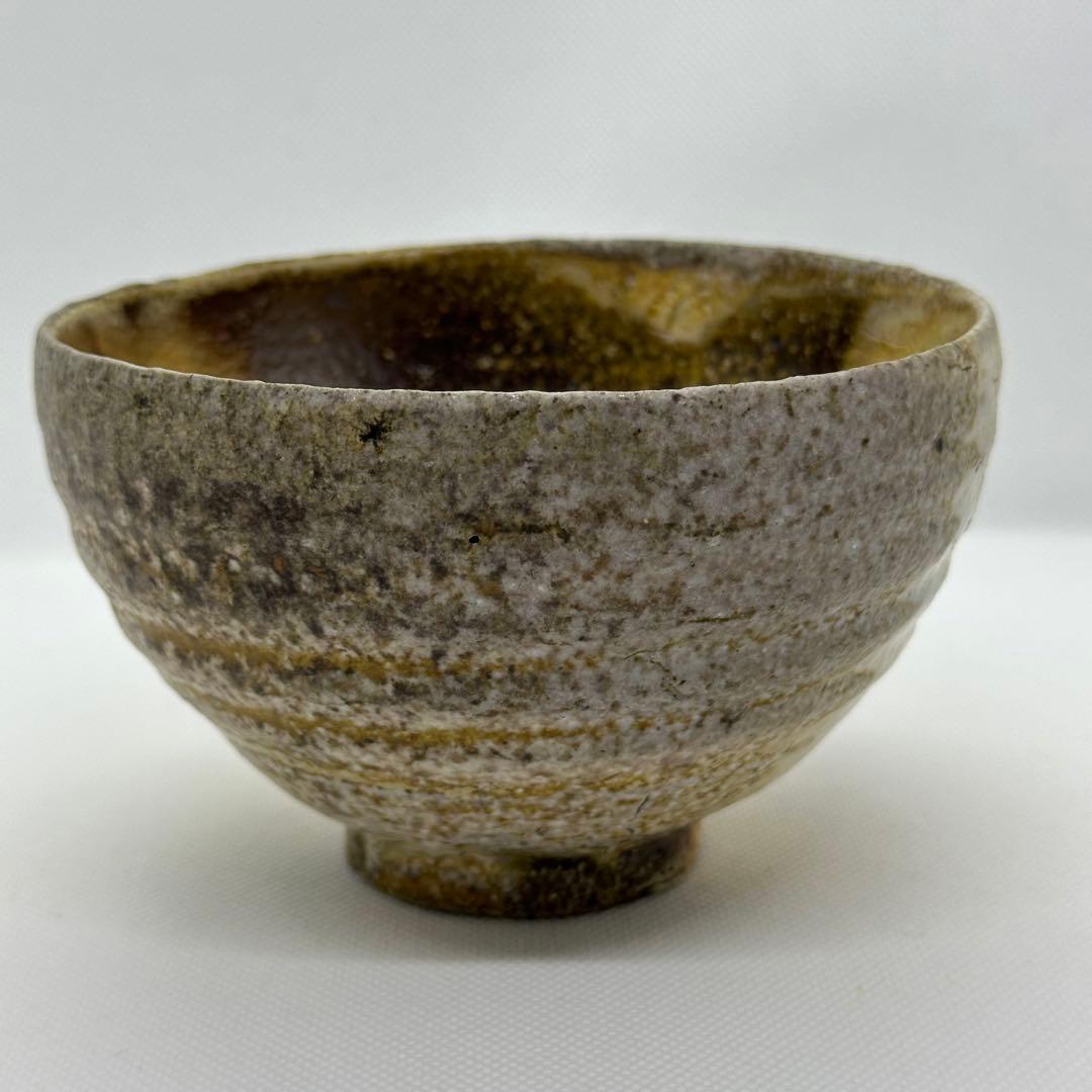 古谷道生 信楽焼 茶器 粉引 茶碗 共箱