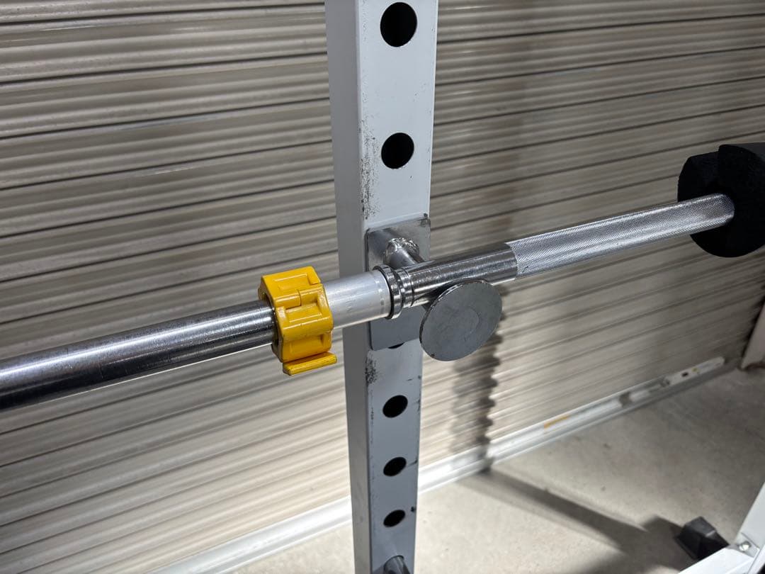 IROTEC パワーラックとバー２本付き 手渡し。