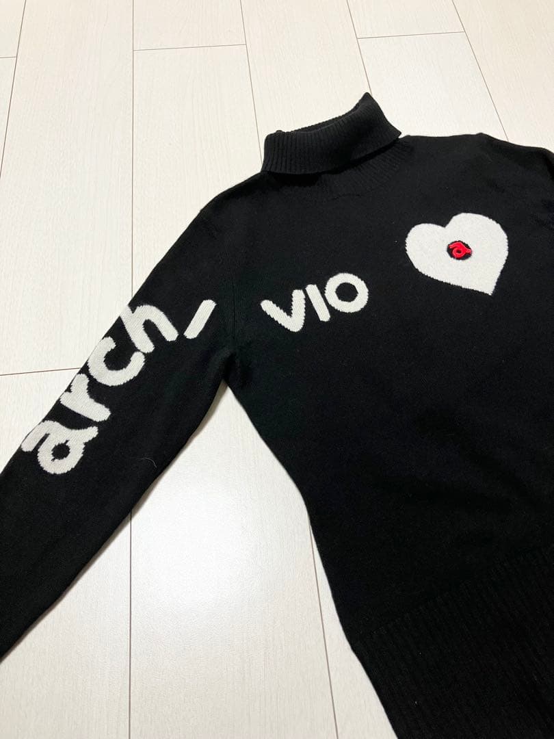 アルチビオarchivio カシミヤセーター・リバーシブルスカート サイズ36