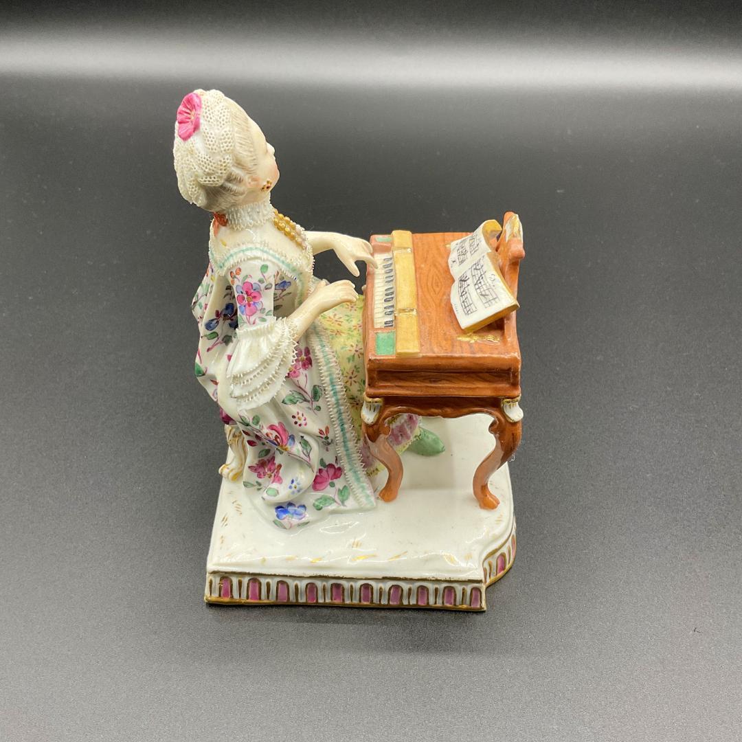 マイセン MEISSEN 五感の寓意 「聴覚」 フィギュリン フィギュア