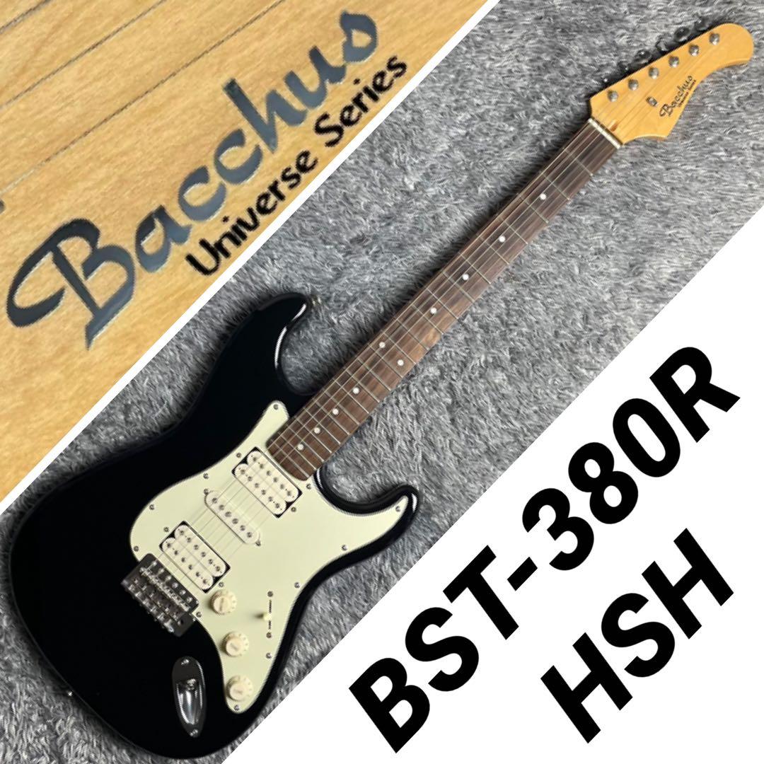 ギター Bacchus BST-380R HSH BLK